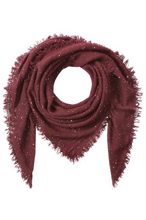 Scarf with Virgin Wool, Silk and Cashmere Gr. One Size