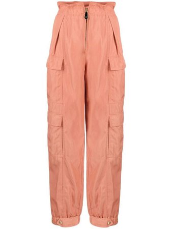Sandro Paris cropped tapered trousers - FARFETCH