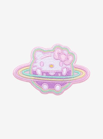 Loungefly Hello Kitty Pastel Planet Patch