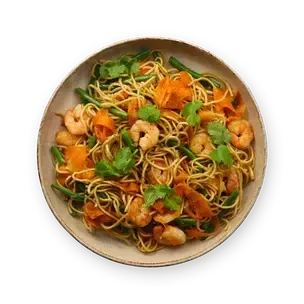 Shrimp & Veggie Noodle Bowl