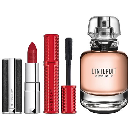 L'Interdit, Mini Mascara & Le Rouge Lip Set - Givenchy | Sephora