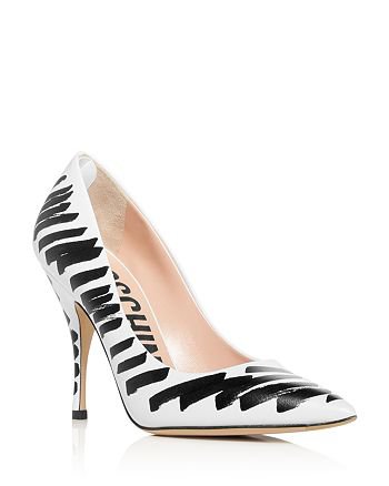 Moschino Women's Pointed-Toe Pumps | Bloomingdale's