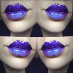 shimmy shimmy lip stick | Rave makeup, Ombre lips, Dark makeup
