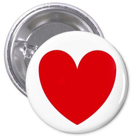 heart button pin