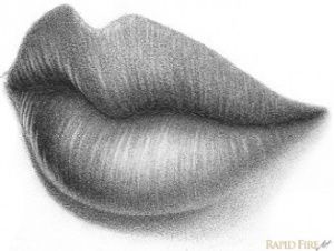 sketch of lips - Google Search