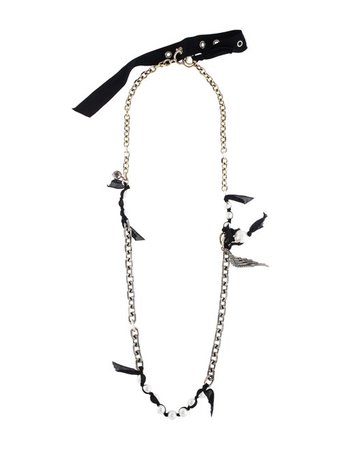 Lanvin Faux Pearl Chain Necklace - Necklaces - LAN93058 | The RealReal