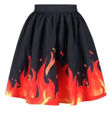 flame skirt