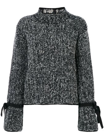 Moncler Tie Fastening Knitted Jumper - Farfetch
