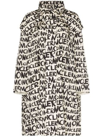 Moncler All over logo Amsterdam Hooded Jacket - Farfetch