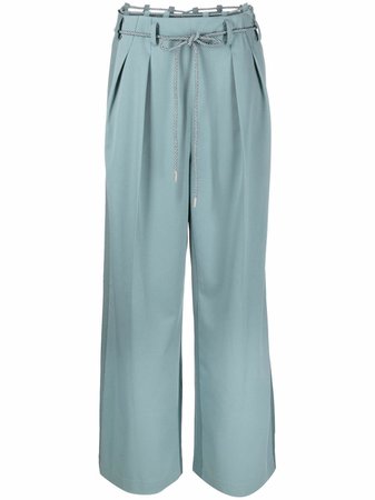 Andersson Bell Rope Detailing Cropped Trousers - Farfetch