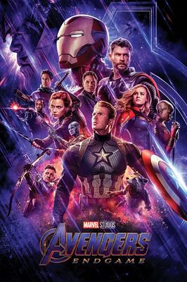 Marvel | Avengers Poster | Endgame (Journey's End) | Avengers Poster | EMP