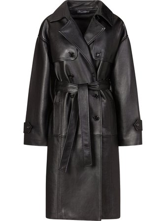 Dolce & Gabbana Belted Trench Coat - Farfetch