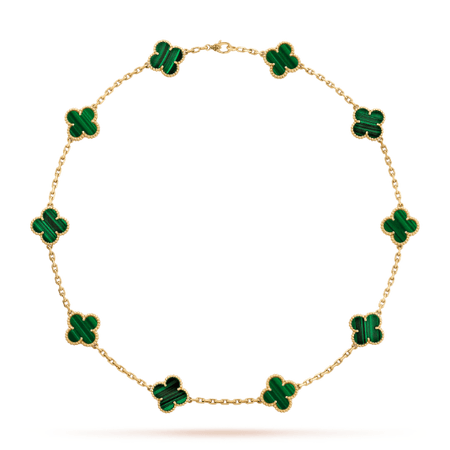 Vintage Alhambra necklace, 10 motifs - VCARO3QJ00- Van Cleef & Arpels