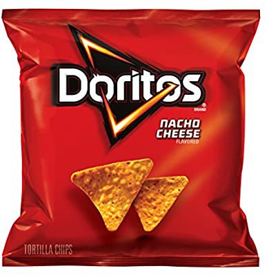 Amazon.com: Doritos Nacho Cheese Flavored Tortilla Chips, 1 Ounce (Pack of 104)