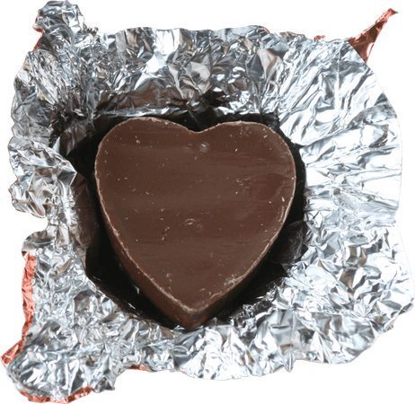 Chocolate hearts png