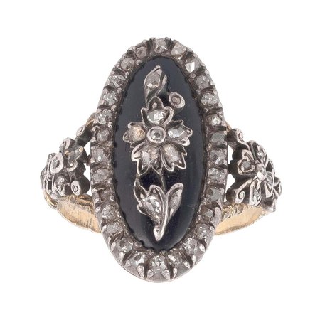 Late 18th Century Diamond-Set Ring For Sale at 1stDibs