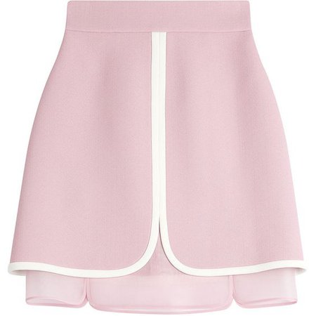 mini skirt blush pink