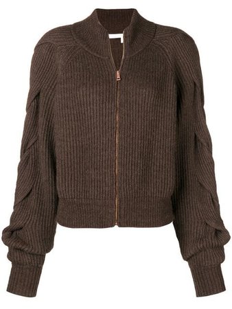 See By Chloé chunky ribbed cardigan