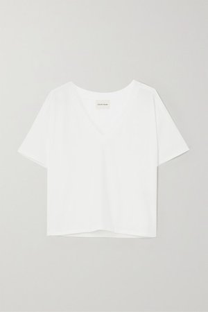 Faaa Supima Cotton-jersey T-shirt - White