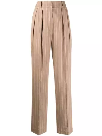 The Mannei Misos Pinstripe straight-leg Trousers - Farfetch