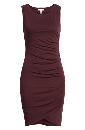 Ruched Body-Con Tank Dress LEITH
