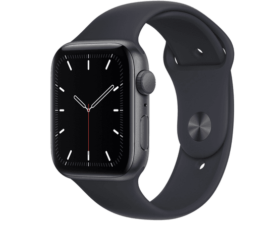 APPLE WATCH SE 44mm Space Grey Aluminium Case with Midnight Sport Band