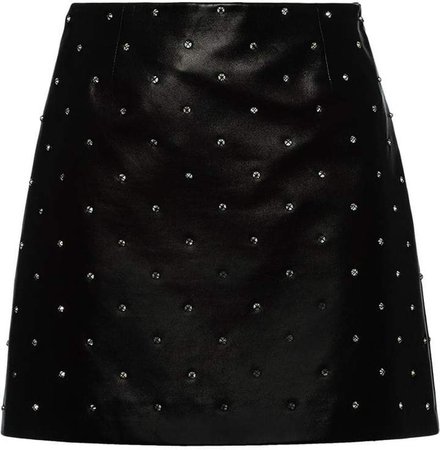 mini leather skirt