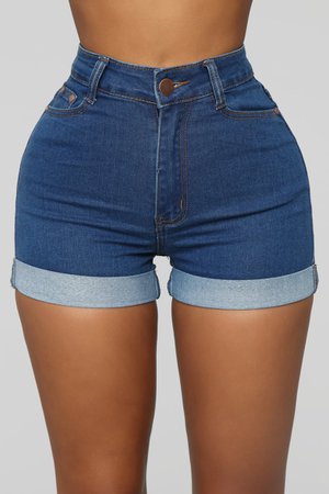 Carter Denim Shorts - Medium Wash, Jean Shorts | Fashion Nova