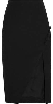 Clementina Split Crepe Skirt