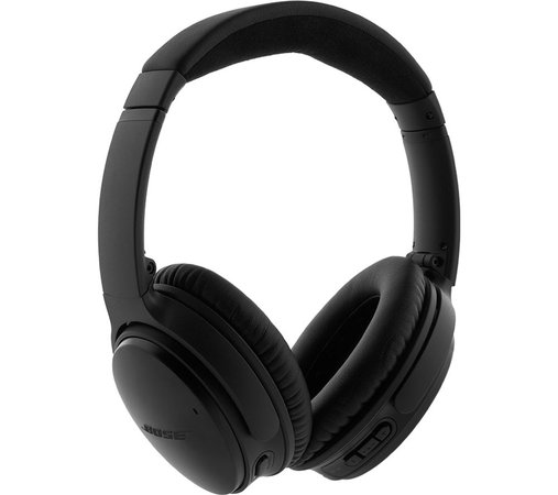 BOSE QuietComfort QC35 II Wireless Bluetooth Noise-Cancelling Headphones - Black Fast Delivery | Currysie