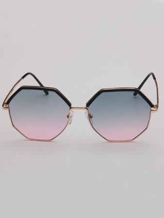 Ombre Lens Sunglasses | ROMWE