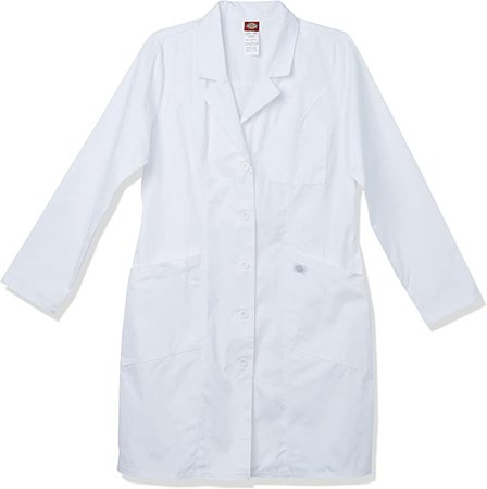Amazon.com: Dickies womens Professional Whites 37" Medical Lab Coat, White, Medium US: Science Lab Coats And Jackets: Clothing, Shoes & Jewelry