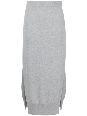 Barrie high-waist Cashmere Maxi Skirt - Farfetch