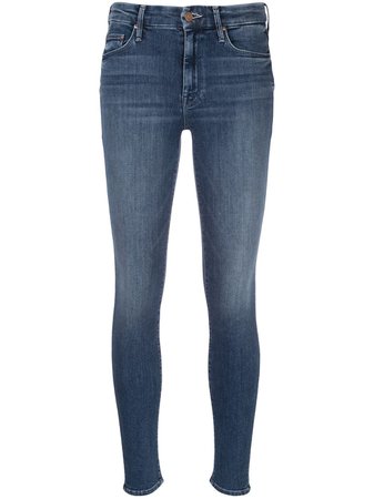 Blue Mother The Looker Skinny Jeans | Farfetch.com