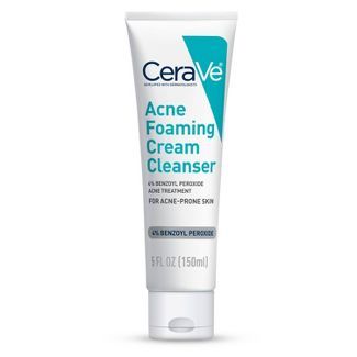 Cerave Acne Foaming Cream Face Cleanser, Acne Treatment Face Wash - Fragrance-free - 5oz : Target