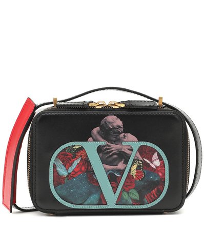 Valentino Garavani X Undercover Vsling Leather Shoulder Bag - Valentino | Mytheresa