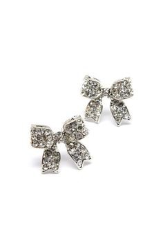 bow Diamond earrings