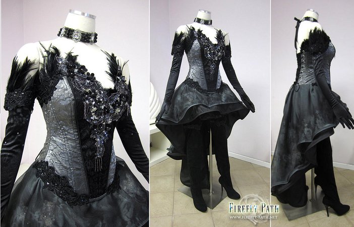 Black Swan Costume by Firefly-Path on DeviantArt