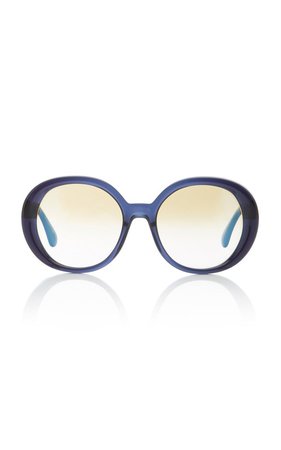Leidy Acetate Round-Frame Sunglasses by Oliver Peoples | Moda Operandi