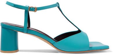 salondeju - Belle Leather Sandals - Blue