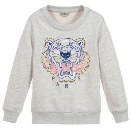Kenzo Kids - Girls Cotton Logo Shorts | Childrensalon