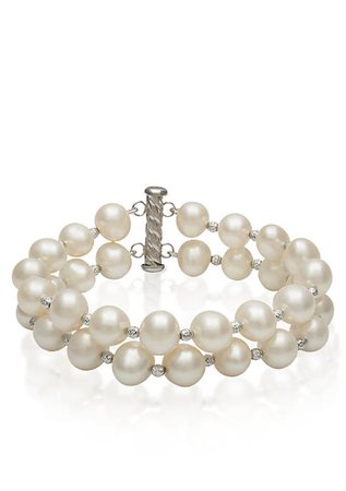 Belk & Co. Sterling Silver Freshwater Pearl Bracelet
