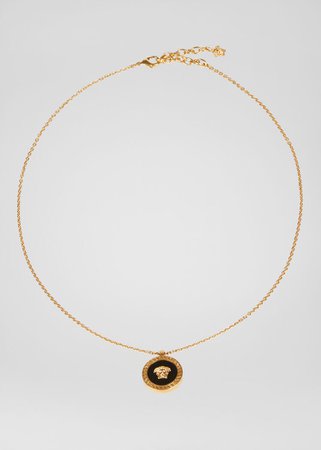 Versace Resin Medusa Necklace for Men | US Online Store