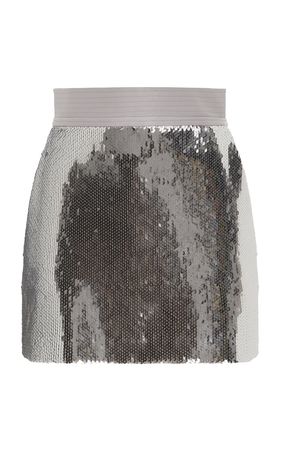 Delon Sequinned Mini Skirt By Alex Perry | Moda Operandi