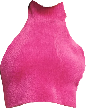 boca fuzzy pink top