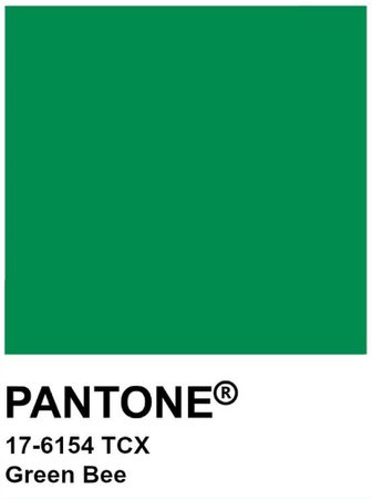 pantone green