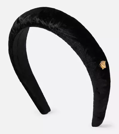 Versace - Medusa velvet headband | Mytheresa