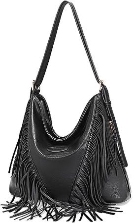 Amazon.com: Shoulder Bags for Women Crossbody Bags Hobo Satchel Handbags Tote Bags Vintage Tassel Multi Pockets Zipper Adjustable Strap : Clothing, Shoes & Jewelry