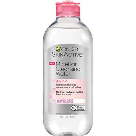 Amazon.com: Garnier SkinActive Micellar Cleansing Water, For All Skin Types, 13.5 fl. oz.: Beauty