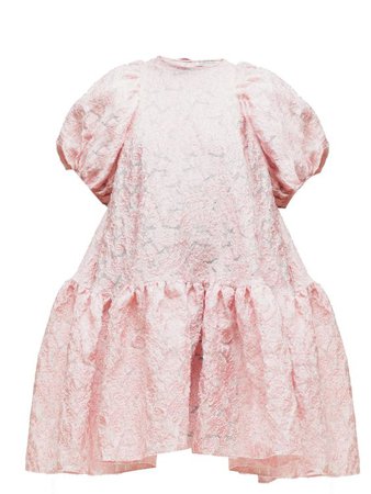 CECILIE BAHNSEN  Thelma floral-cloqué mini dress